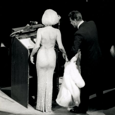 Dos de la robe de Jean Louis portée par Marilyn Monroe