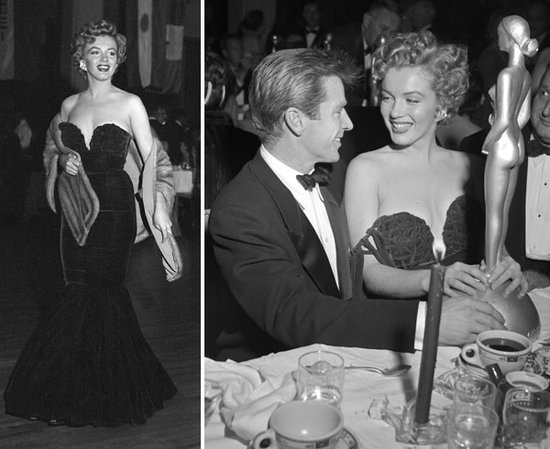 Quand Monroe a reçu l'Actrice la plus jeune de Golden Globes, elle porte du Cassini