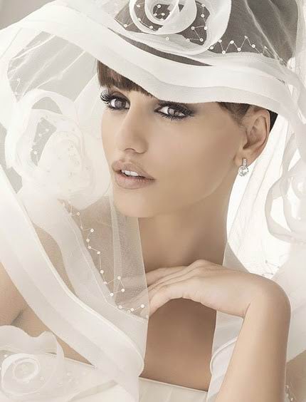 voile de mariage de Penelope Cruz