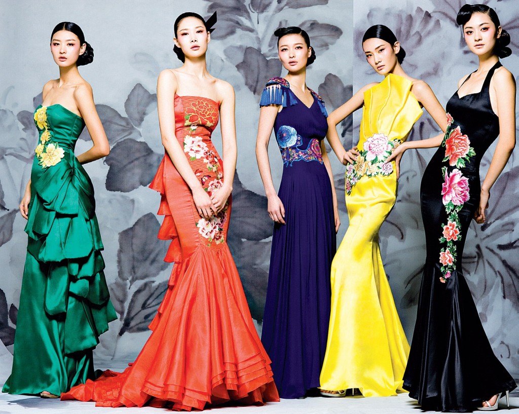 Les robes de soirées avec les styles chinois