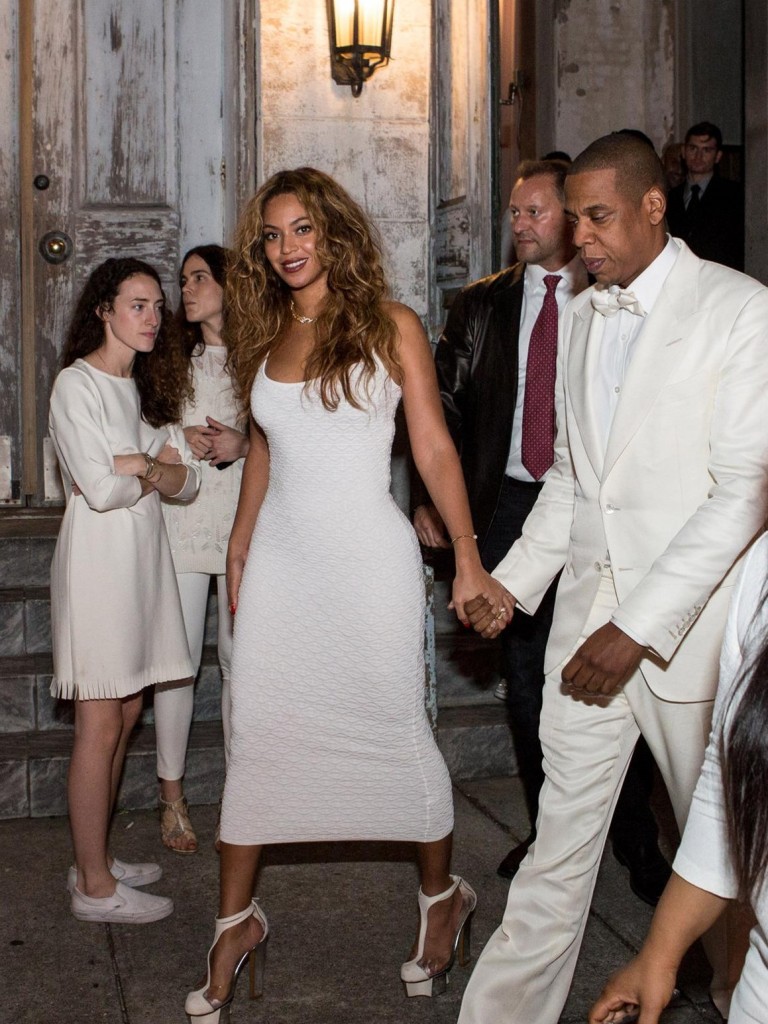 Beyoncé et son mari assistent au mariage de Solange