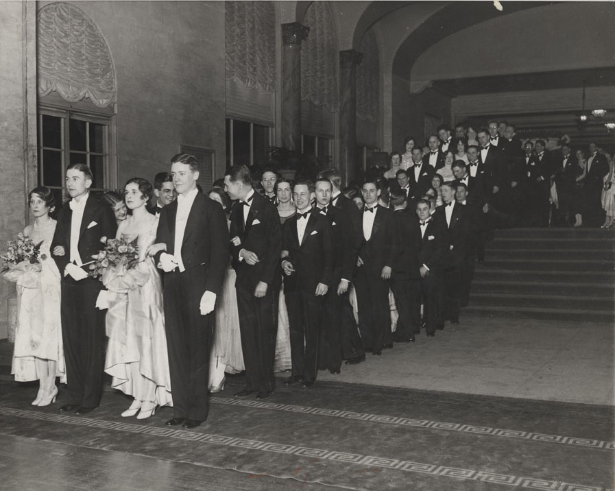 le prom 1930, avant le bal