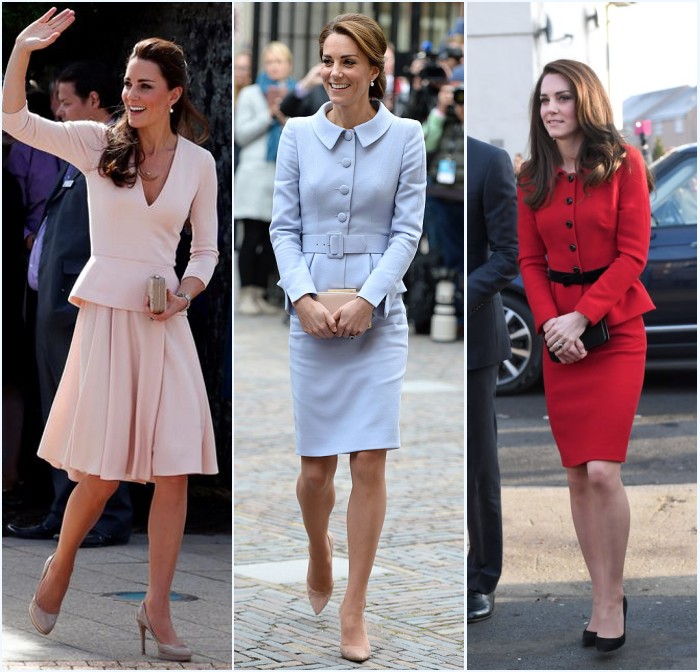 Kate Middleton en tailleurs