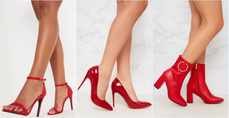 chaussures rouges pour femme