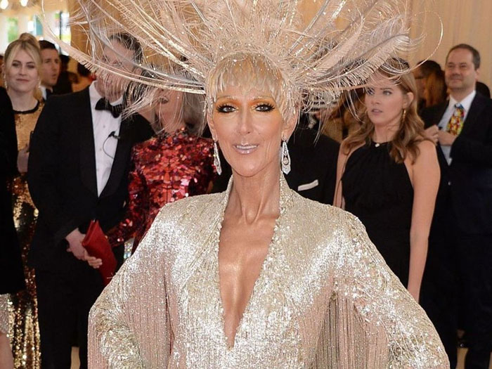 coiffure de Céline Dion au Met gala 2019