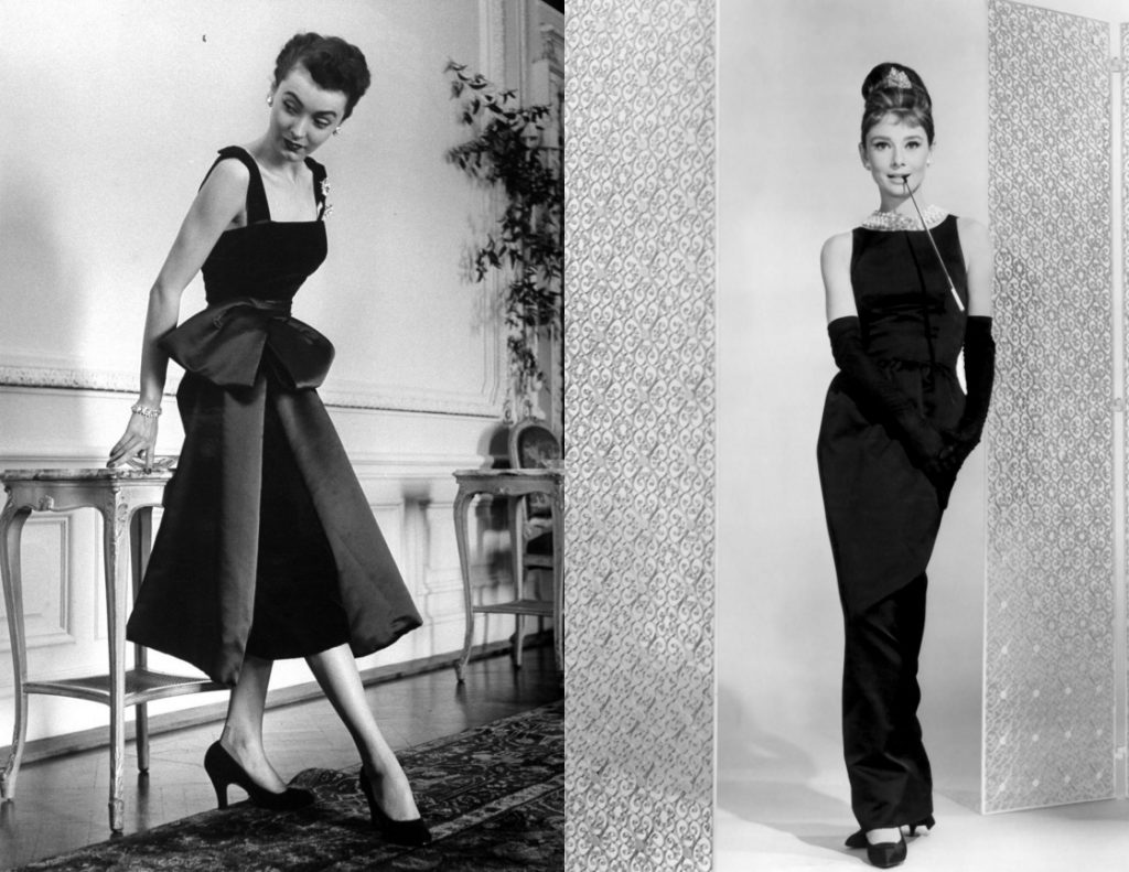 évolution de robe de cocktail noire