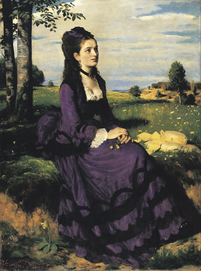 Lady in Violet,1874