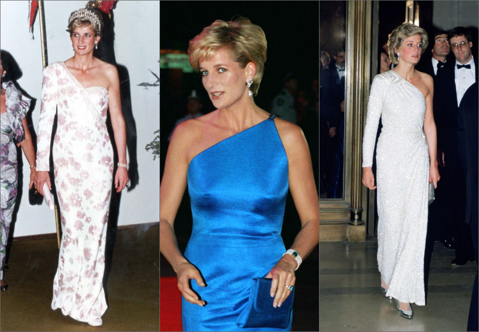 look de princesse diana